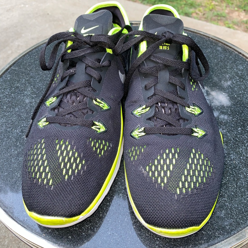 Nike Free 5.0 TR Fit 5 Running Shoes (718932-005) Women’s Size 9.5 Neon Green